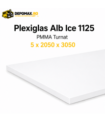 Plexiglas Alb Ice 1125 PMMA turnat 5 x 2050 x 3050 mm Plexiglas Alb Ice 1125 PMMA turnat 5 x 2050 x 3050 mm